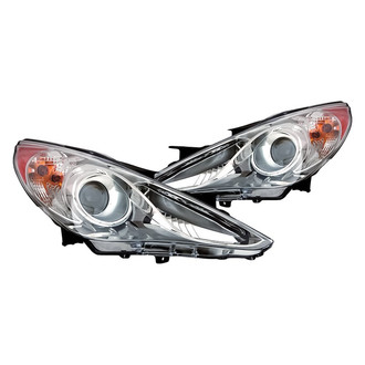 Replacement - Driver and Passenger Side Headlight Set (Standard Line)