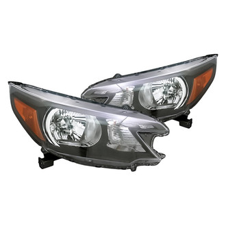 Replacement - Driver and Passenger Side Headlight Set (CAPA Certified)