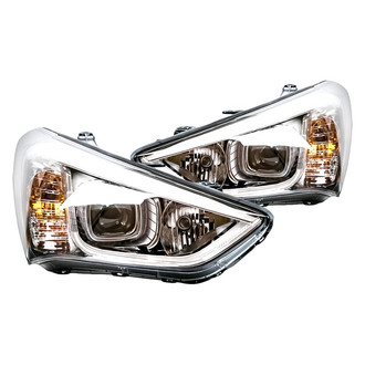Replacement - Driver and Passenger Side Headlight Set (Standard Line)