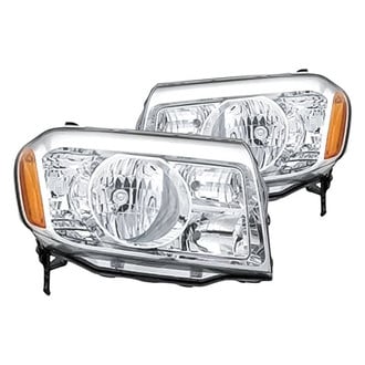 Replacement - Driver and Passenger Side Headlight Set (CAPA Certified)