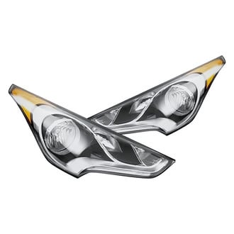Replacement - Driver and Passenger Side Headlight Set (Standard Line)