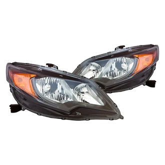 Replacement - Driver and Passenger Side Headlight Set (Standard Line)