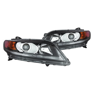 Replacement - Driver and Passenger Side Headlight Set (CAPA Certified)