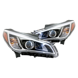 Replacement - Driver and Passenger Side Headlight Set (Standard Line)