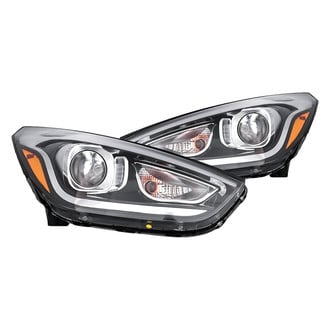 Replacement - Driver and Passenger Side Headlight Set (Standard Line)