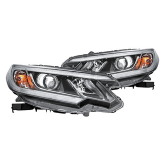 Replacement - Driver and Passenger Side Headlight Set (Standard Line)