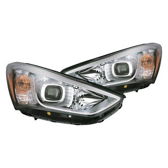 Replacement - Driver and Passenger Side Headlight Set (CAPA Certified)