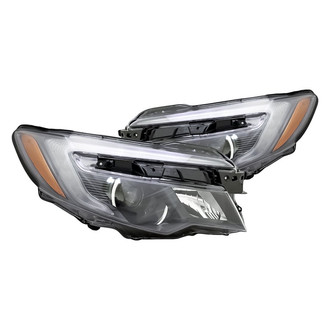 Replacement - Driver and Passenger Side Headlight Set (CAPA Certified)