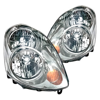 Replacement - Driver and Passenger Side Headlight Set (Standard Line)