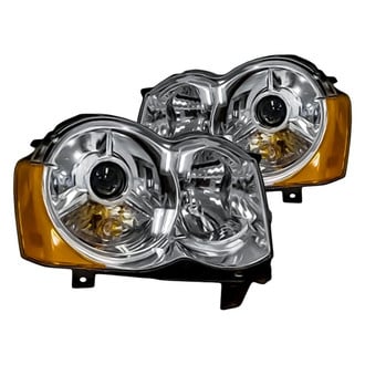 Replacement - Driver and Passenger Side Headlight Set Lens and Housing (Standard Line)