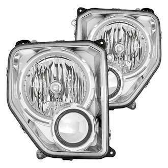 Replacement - Driver and Passenger Side Headlight Set (CAPA Certified)