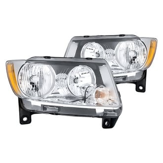 Replacement - Driver and Passenger Side Headlight Set (CAPA Certified)