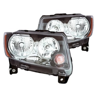 Replacement - Driver and Passenger Side Headlight Set (CAPA Certified)