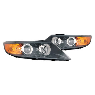 Replacement - Driver and Passenger Side Headlight Set (Standard Line)