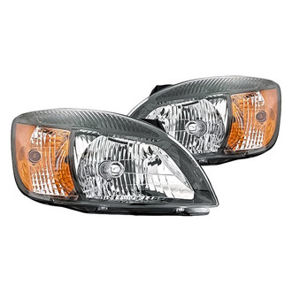 Replacement - Driver and Passenger Side Headlight Set (CAPA Certified)