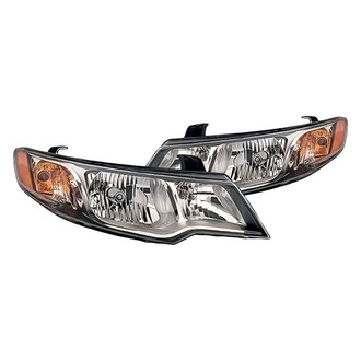 Replacement - Driver and Passenger Side Headlight Set (Standard Line)