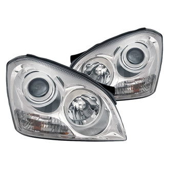 Replacement - Driver and Passenger Side Headlight Set (CAPA Certified)