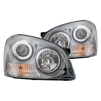 Replacement - Driver and Passenger Side Headlight Set (CAPA Certified)