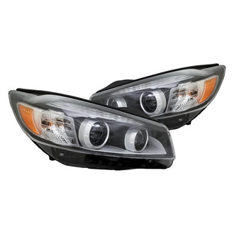 Replacement - Driver and Passenger Side Headlight Set (CAPA Certified)