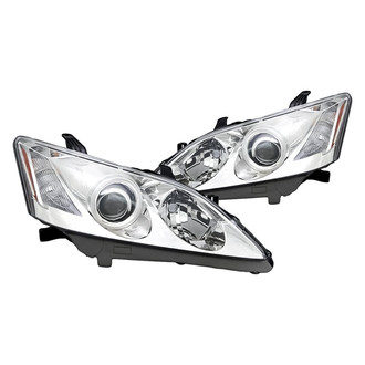 Replacement - Driver and Passenger Side Headlight Set Lens and Housing (CAPA Certified)