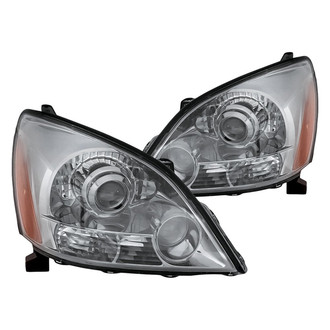Replacement - Driver and Passenger Side Headlight Set Lens and Housing (CAPA Certified)