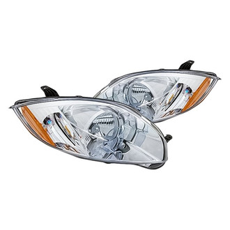 Replacement - Driver and Passenger Side Headlight Set (CAPA Certified)