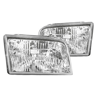 Replacement - Driver and Passenger Side Headlight Set (CAPA Certified)