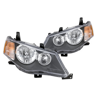 Replacement - Driver and Passenger Side Headlight Set (Standard Line)