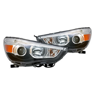 Replacement - Driver and Passenger Side Headlight Set (CAPA Certified)