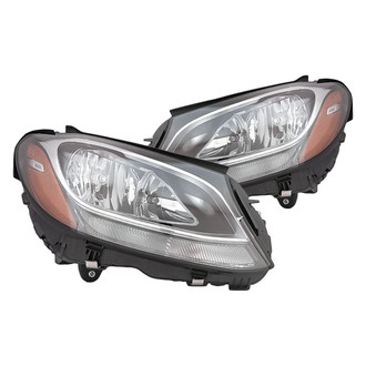 Replacement - Driver and Passenger Side Headlight Set (CAPA Certified)