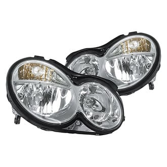 Replacement - Driver and Passenger Side Headlight Set (CAPA Certified)