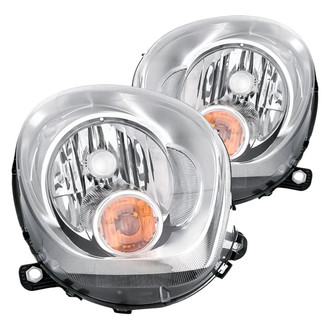 Replacement - Driver and Passenger Side Headlight Set (CAPA Certified)