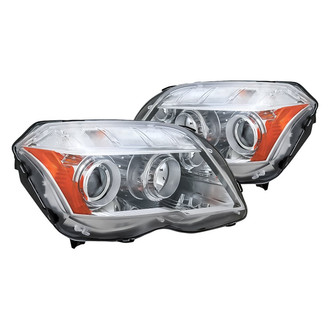 Replacement - Driver and Passenger Side Headlight Set (Standard Line)