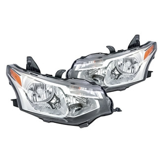 Replacement - Driver and Passenger Side Headlight Set (CAPA Certified)