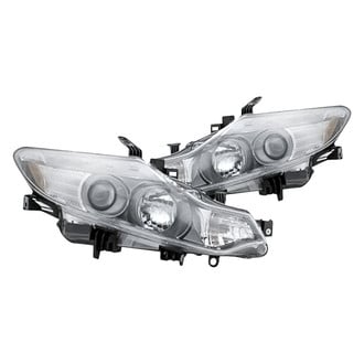 Replacement - Driver and Passenger Side Headlight Set (CAPA Certified)