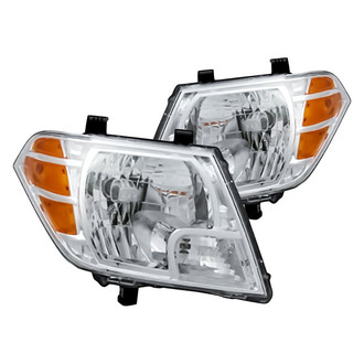 Replacement - Driver and Passenger Side Headlight Set (CAPA Certified)