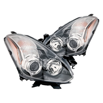 Replacement - Driver and Passenger Side Headlight Set (CAPA Certified)