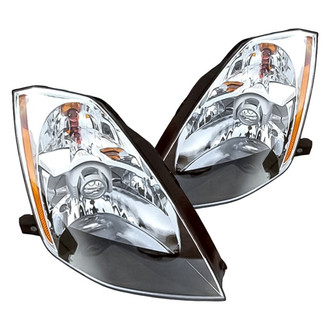 Replacement - Driver and Passenger Side Headlight Set (Standard Line)