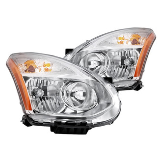 Replacement - Driver and Passenger Side Headlight Set (CAPA Certified)