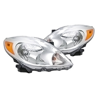 Replacement - Driver and Passenger Side Headlight Set (CAPA Certified)