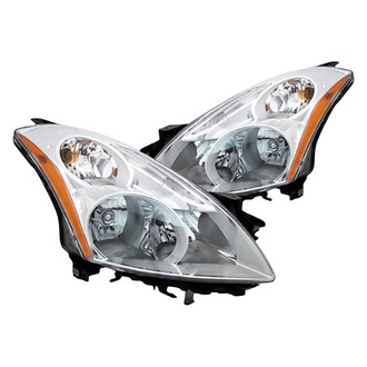 Replacement - Driver and Passenger Side Headlight Set (CAPA Certified)