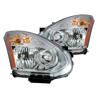 Replacement - Driver and Passenger Side Headlight Set (CAPA Certified)