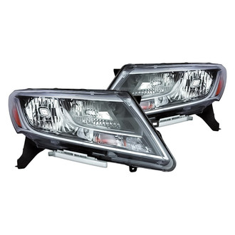 Replacement - Driver and Passenger Side Headlight Set (CAPA Certified)