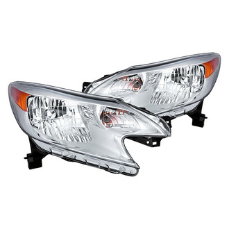 Replacement - Driver and Passenger Side Headlight Set (CAPA Certified)