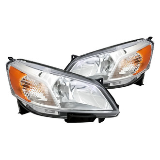 Replacement - Driver and Passenger Side Headlight Set (CAPA Certified)