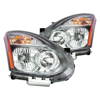 Replacement - Driver and Passenger Side Headlight Set (CAPA Certified)