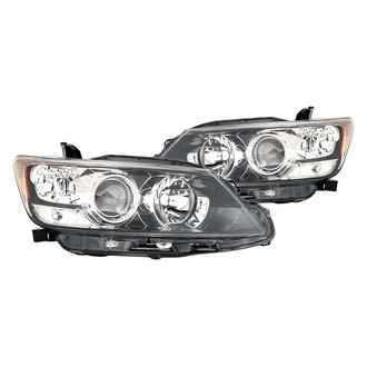 Replacement - Driver and Passenger Side Headlight Set Lens and Housing (CAPA Certified)