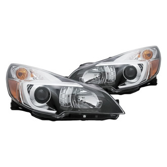 Replacement - Driver and Passenger Side Headlight Set (CAPA Certified)