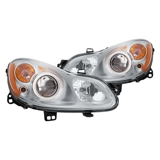 Replacement - Driver and Passenger Side Headlight Set (CAPA Certified)