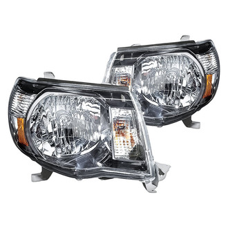 Replacement - Driver and Passenger Side Headlight Set (CAPA Certified)